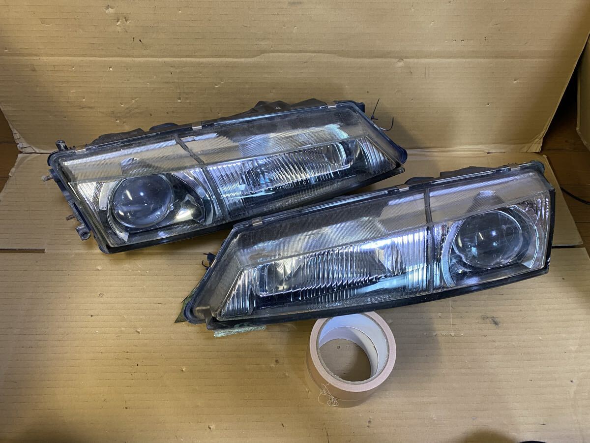 S14シルビア 前期用 左右ヘッドライト シルビア 後期 純正 左右 ヘッド