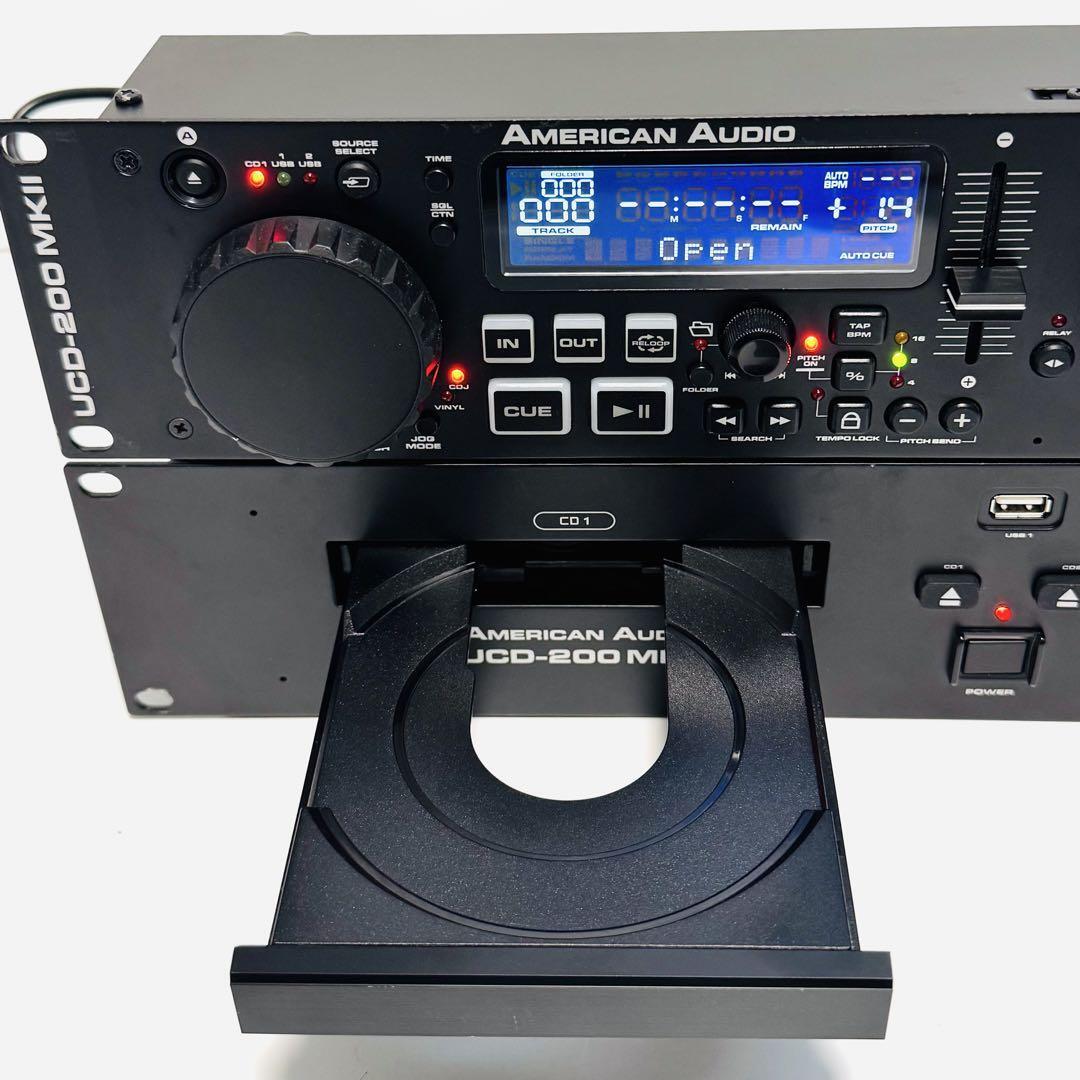 AMERICAN AUDIO アメリカンオーディオ デュアルCDプレーヤー UCD-200