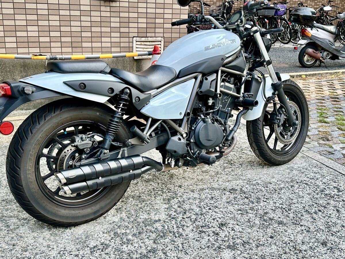 セール中 GemSpeed製 カワサキ エリミネーター400 用カスタムマフラー