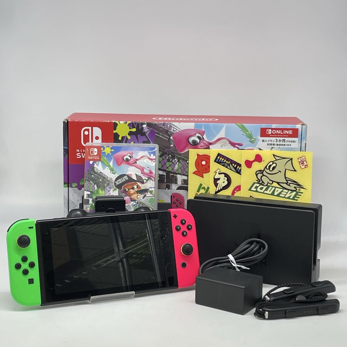 ◇ Nintendo Switch HAC-001 Splatoon2 通電確認済み 初期化済み