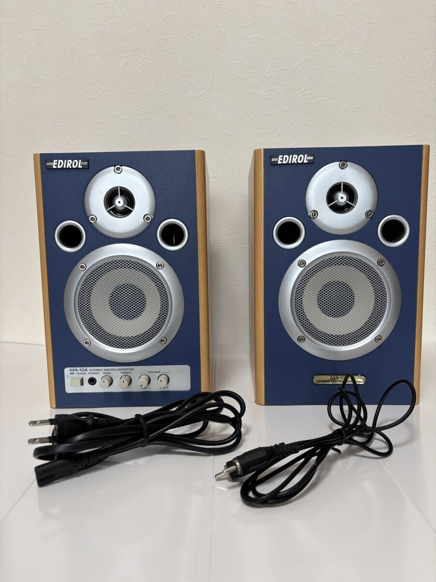 動作品】Roland ローランド MA-12C アンプ モニタースピーカー Roland