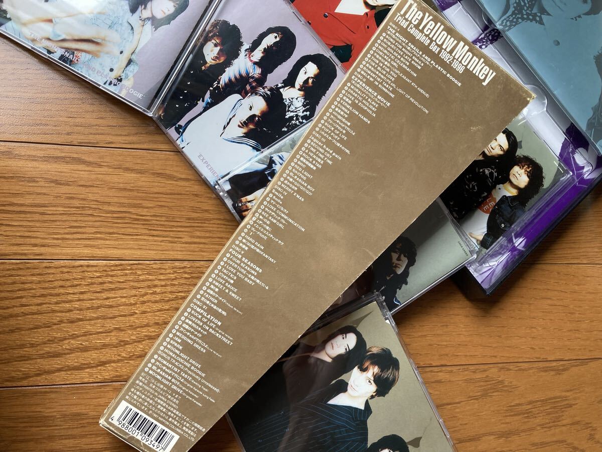 The Yellow Monkey Triad Complete Box 1992-1996CD6枚 ブックレット