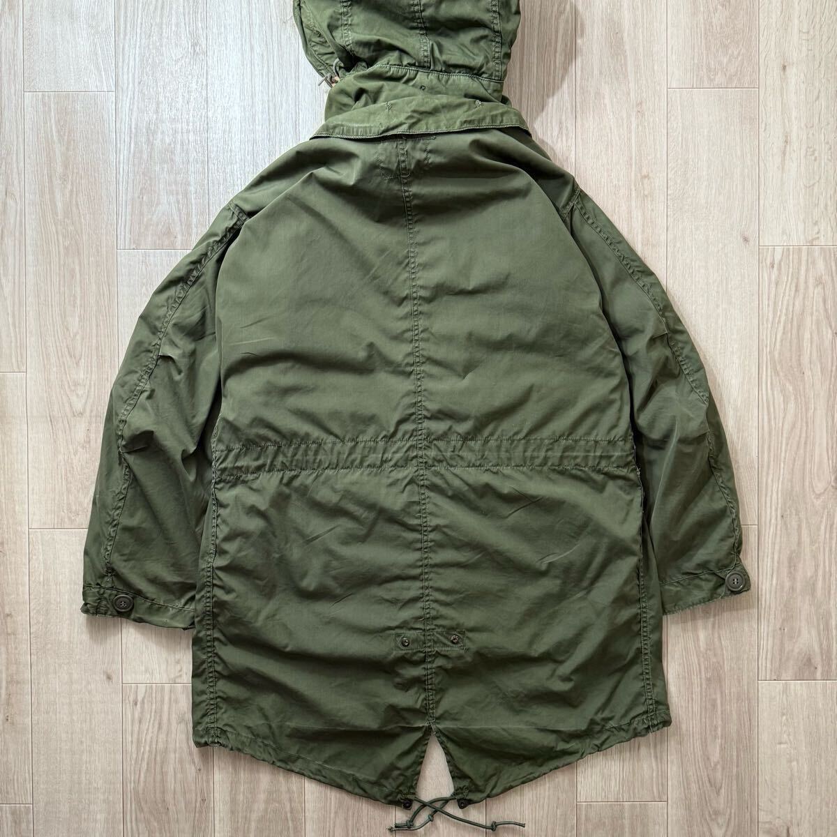 希少XS 米軍実物 70s M65フィッシュテールパーカー フルセット モッズ
