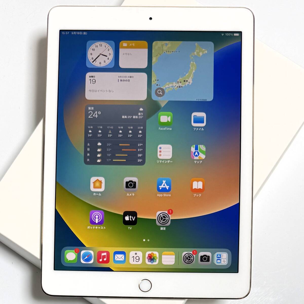 ジャンク iPad Pro 9.7インチ ゴールド 128GB MLQ52J Apple iPad Pro