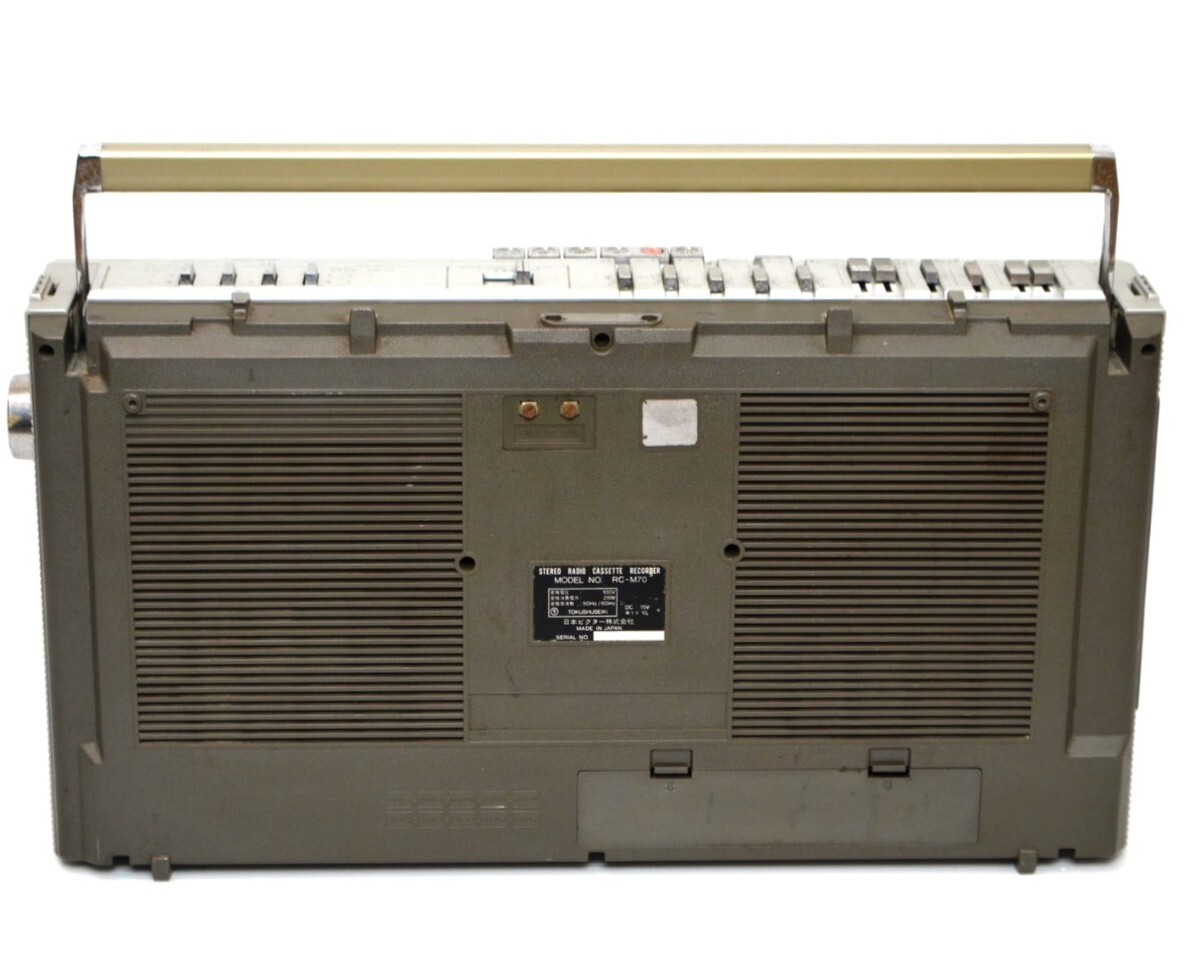 Victor ステレオラジオカセットレコーダー RC-M70