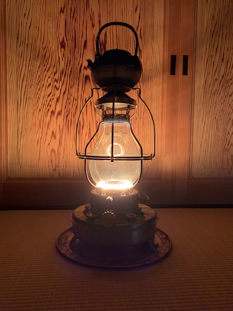 ニッセン石油ストーブ IS-1型/IS-3型 専用真鍮製の五徳のみ