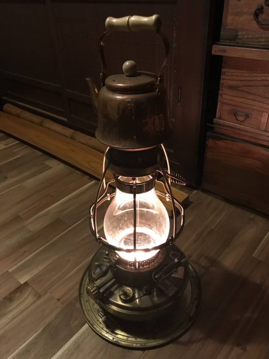 ニッセン石油ストーブ IS-1型/IS-3型 専用真鍮製の五徳のみ