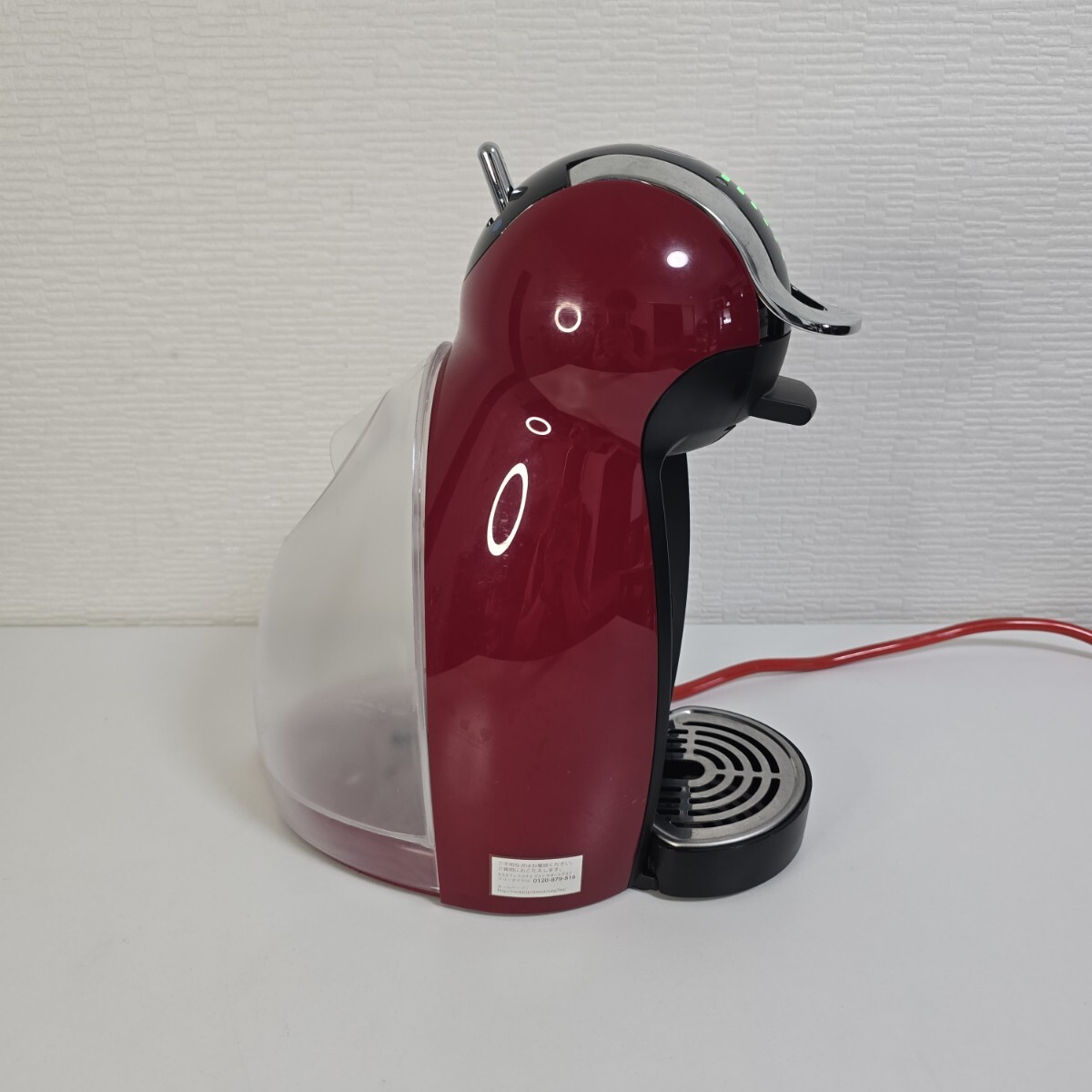 ネスカフェ ドルチェグスト ジェニオ2 プレミアム ワインレッド MD9771