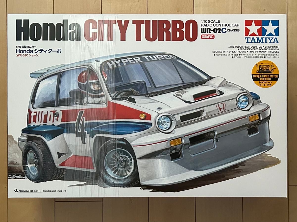 タミヤ HONDAシティターボ（WRー02Cシャーシ） Amazon.co.jp: タミヤ