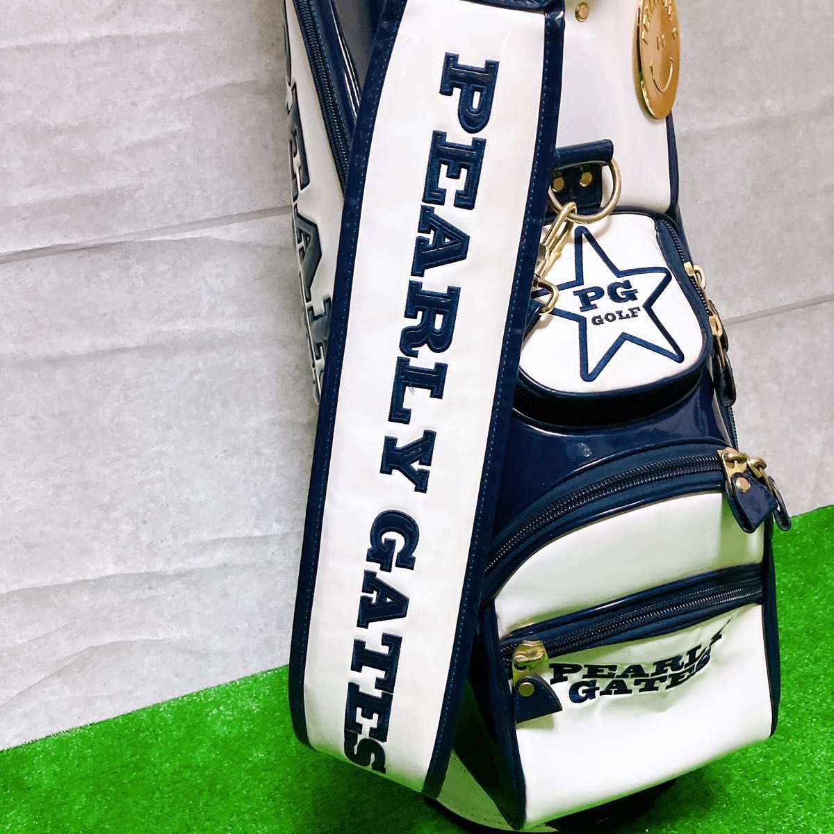 PEARLY GATES パーリーゲイツ ゴルフ キャディバッグ スマイル89