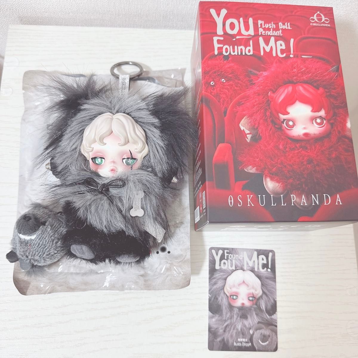正規品】POP MART SKULLPANDA You Found Me ポップマート スカルパンダ