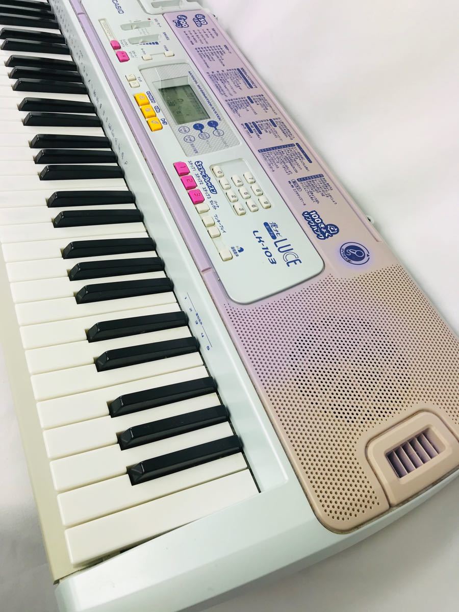 カシオ LK103 光ナビゲーション 電子キーボード 電子ピアノ CASIO
