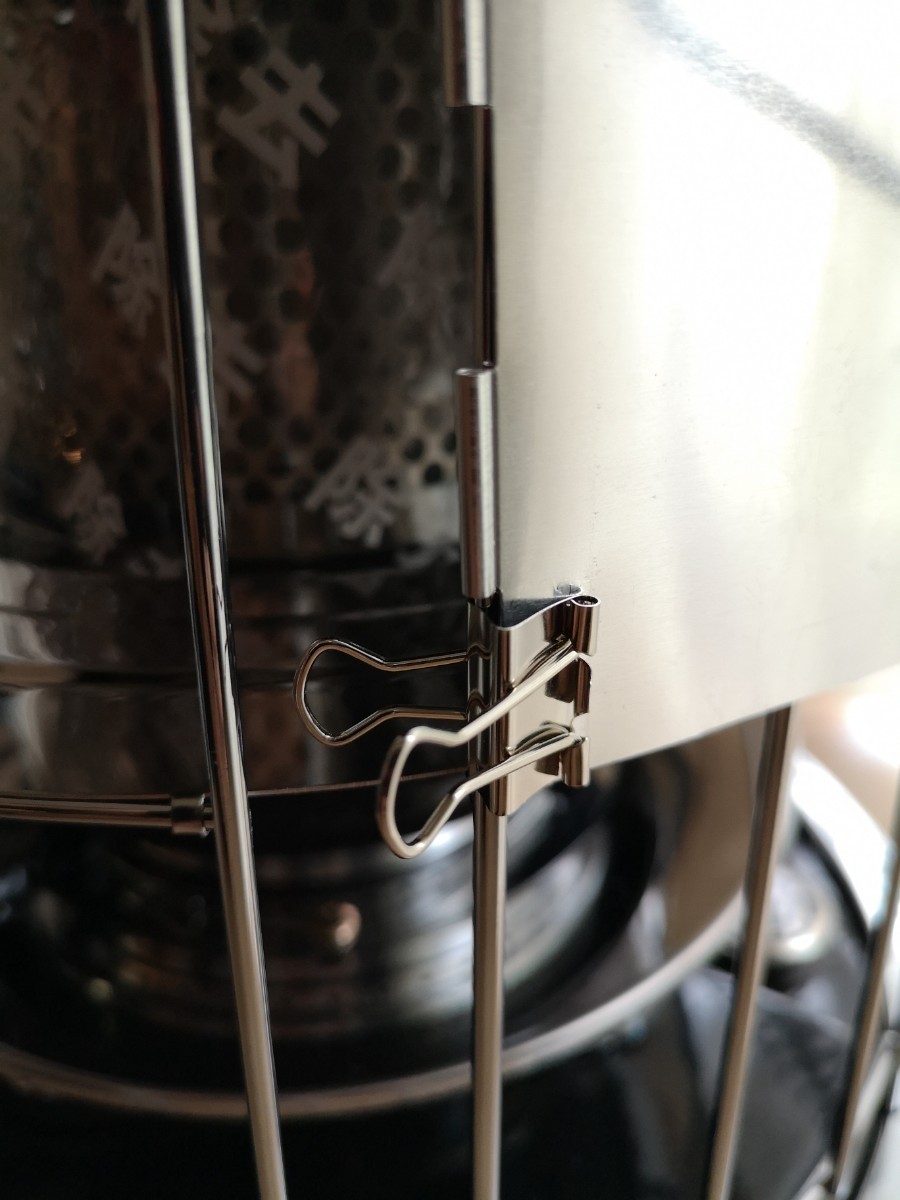 NEWアルパカストーブ TS-77JS-C専用 反射板 遮熱板 傷・曲がり有り