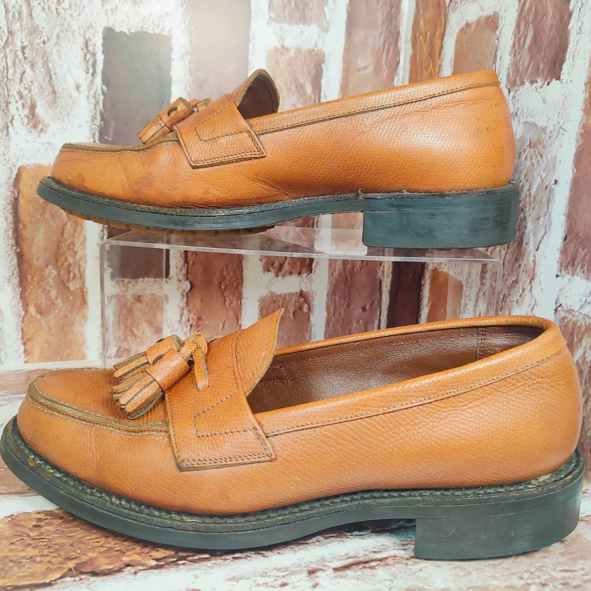 REGAL 2017 （25 5）タッセル ローファー シボ革 ブラウン リーガル