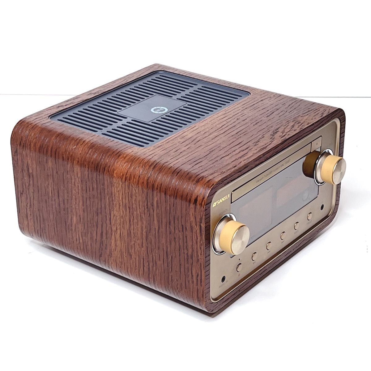 極美品】SANSUI 真空管ハイブリッドアンプ搭載ステレオ SMC-300BT