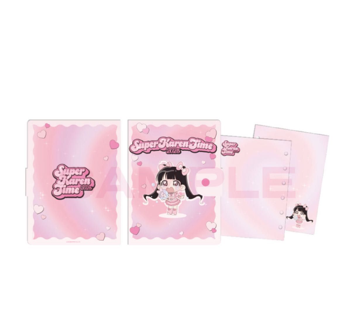 松本かれん生誕祭2025 かれんたんとシール交換する用のシール帳 新品未