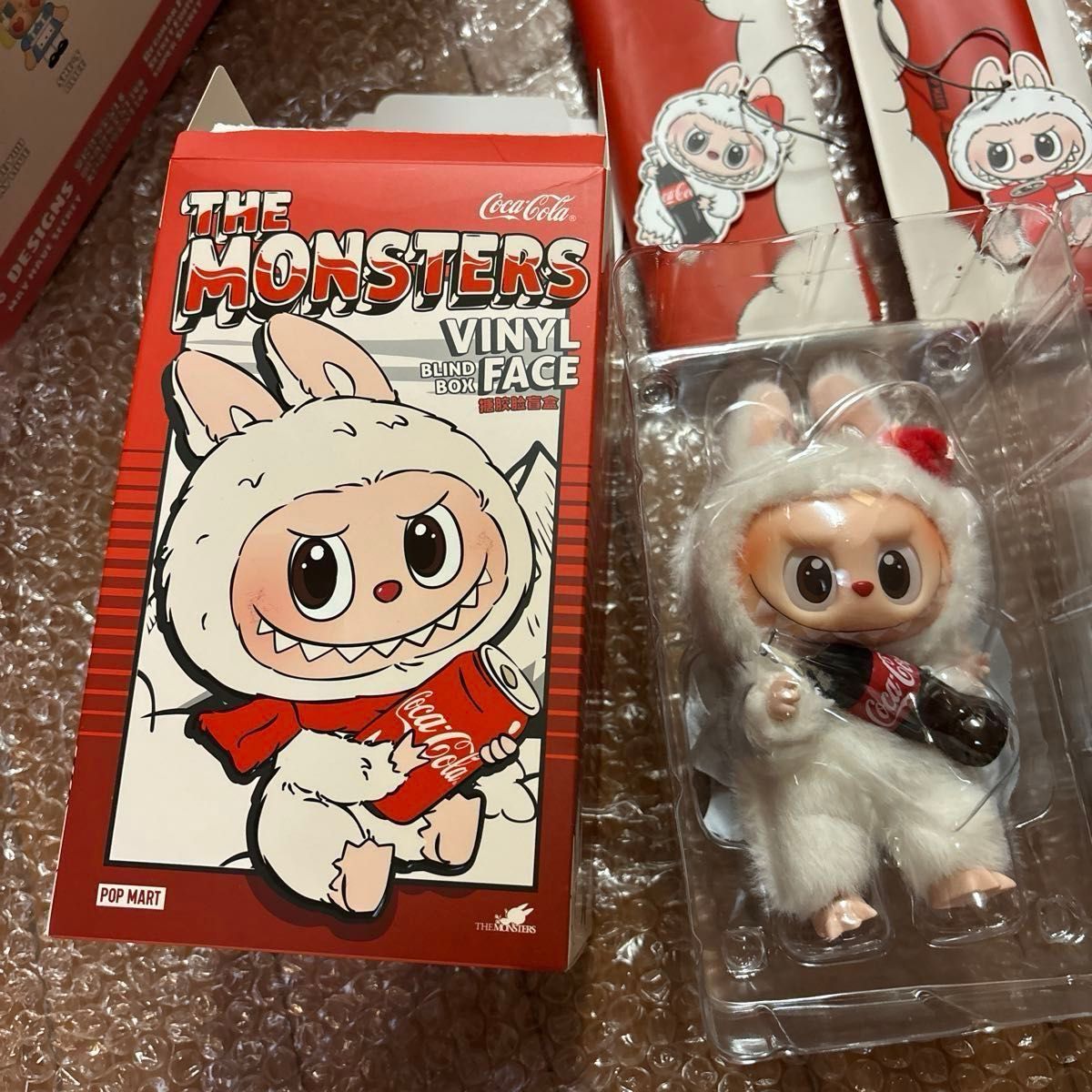 正規品】POPMART LABUBU ラブブ コカコーラ 2体セット 瓶 缶 最新 箱