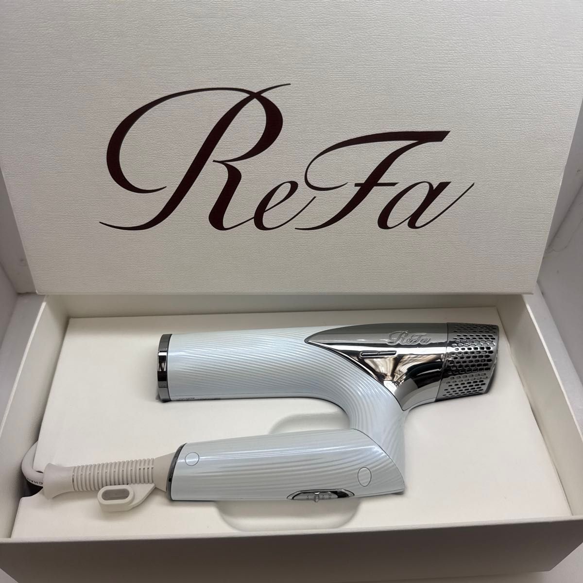 ReFa リファ ドライヤー ホワイト 箱 ノズル付き RE-AN-02A り9｜Yahoo