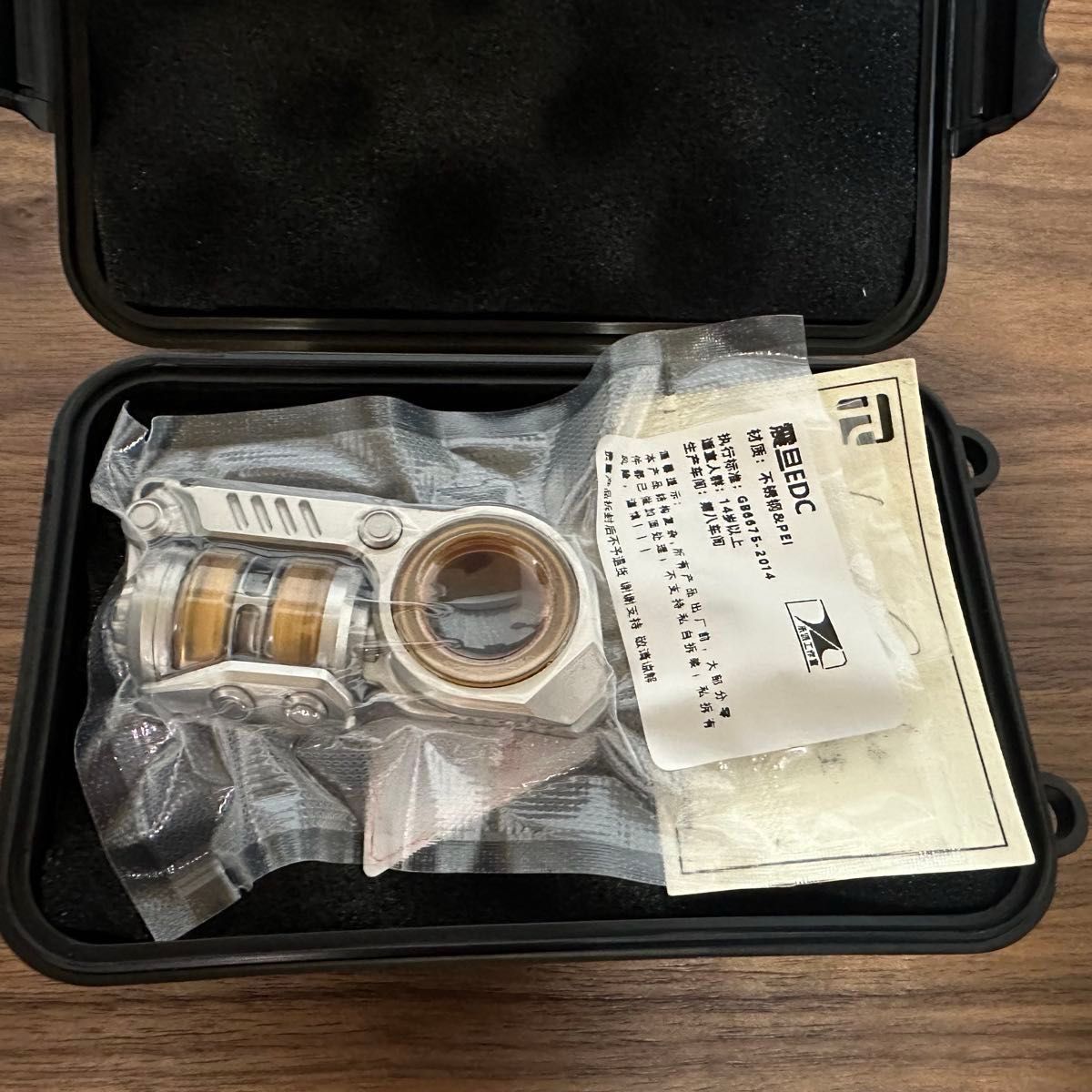 新品未開封】震旦フィジェットトイ グレネード型EDC スライダーガン