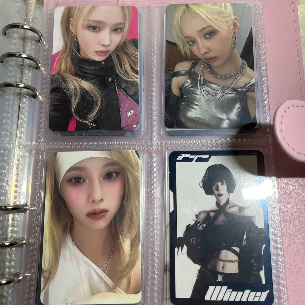 aespa エスパ WINTER ウィンター 公式トレカ 4枚セット｜Yahoo!フリマ