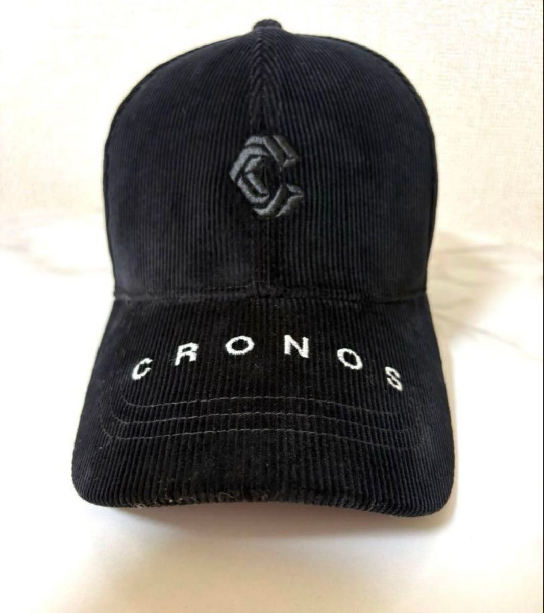 CRONOS クロノス キャップ 帽子 ブラック コーデュロイ｜Yahoo!フリマ