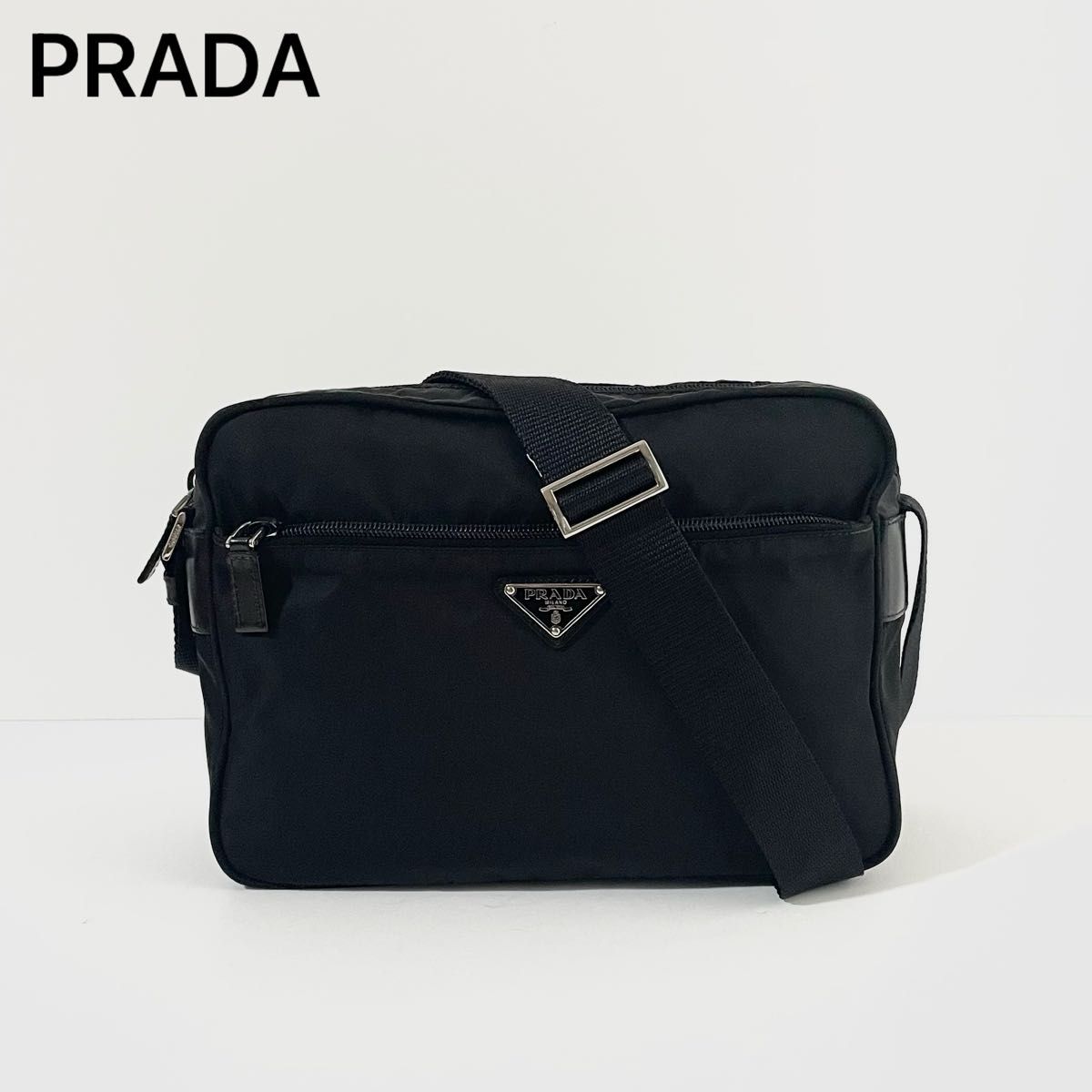 極美品〜美品】PRADA プラダ ショルダーバッグ カメラバッグ ナイロン