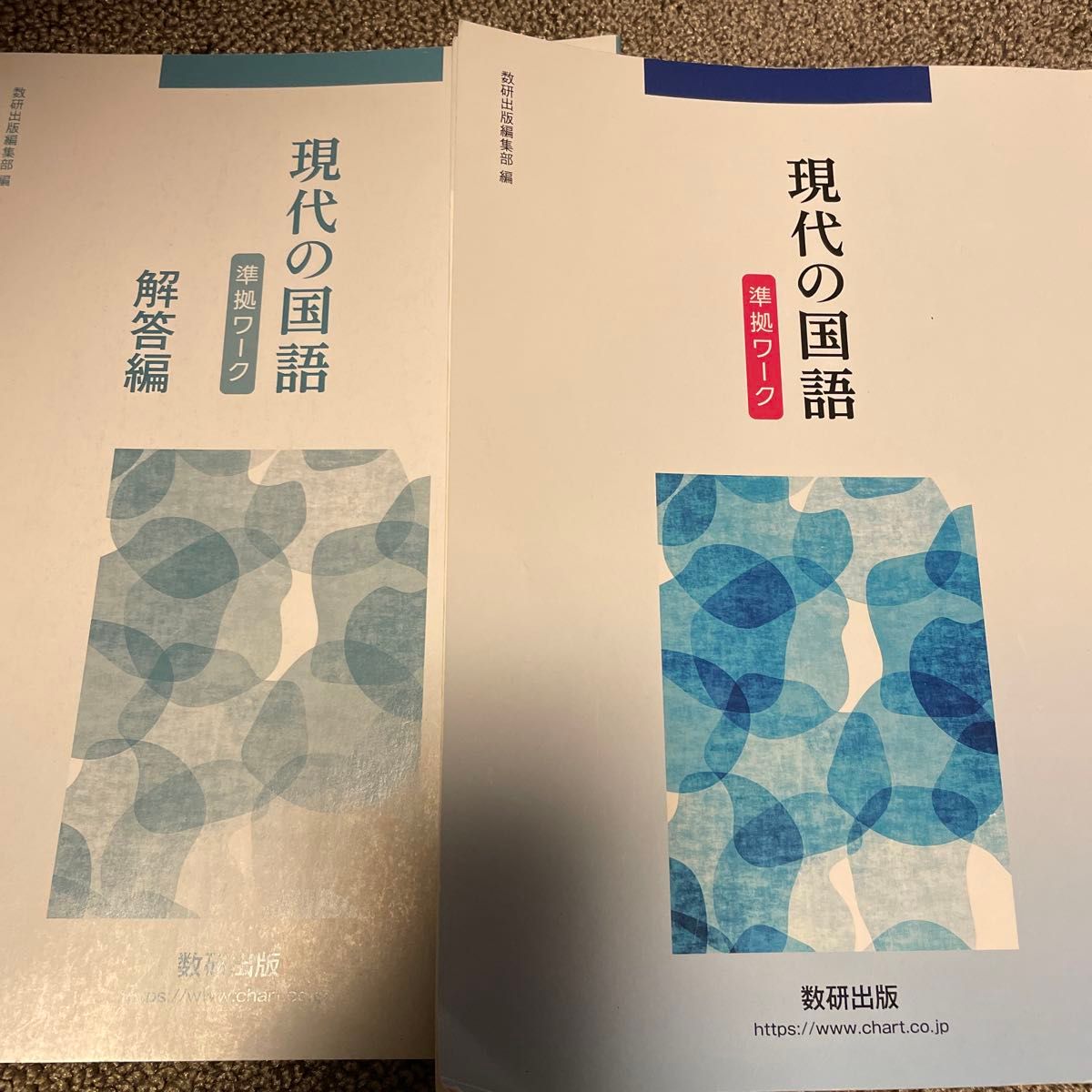 現代の国語 準拠ワーク 解答編 2冊セット 数研出版｜Yahoo!フリマ（旧