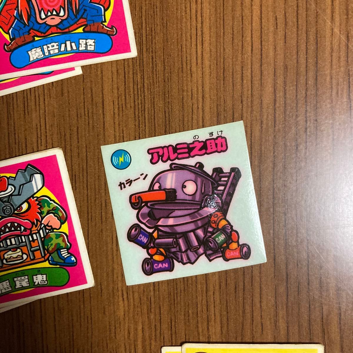 旧ビックリマン チョコ版 第5 6 7段すくみまとめ売り 天使21枚 お守り