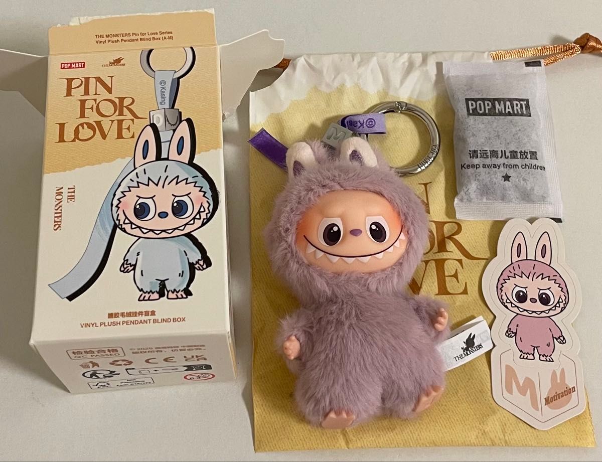 kos様専用 正規品 THE MONSTER PIN FOR LOVE シリーズ ラブブ labubu K