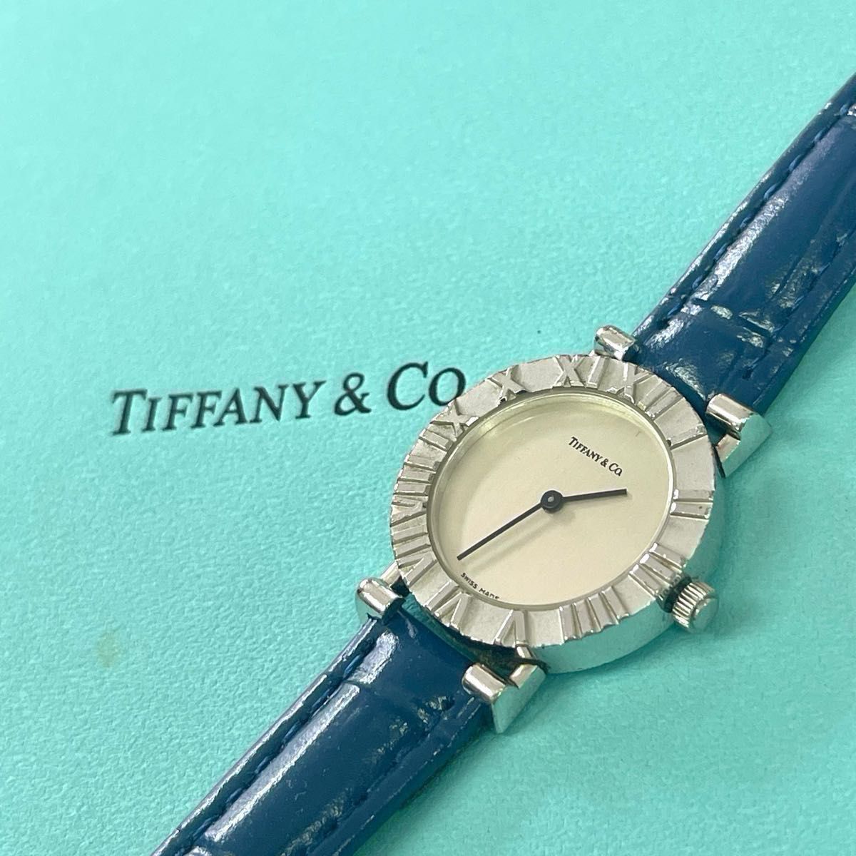 稼働 良品 TIFFANY&Co アトラス レディース腕時計 シルバー925 L0640