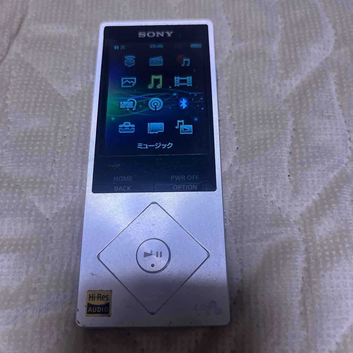 SONY WALKMAN Aシリーズ NW-A25 シルバー Bluetooth対応 ハイレゾ対応