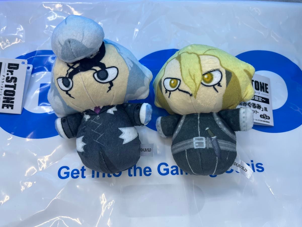 Dr STONE 編みぐるみ風マスコット GIGO スタンリー ゼノ ぬいぐるみ