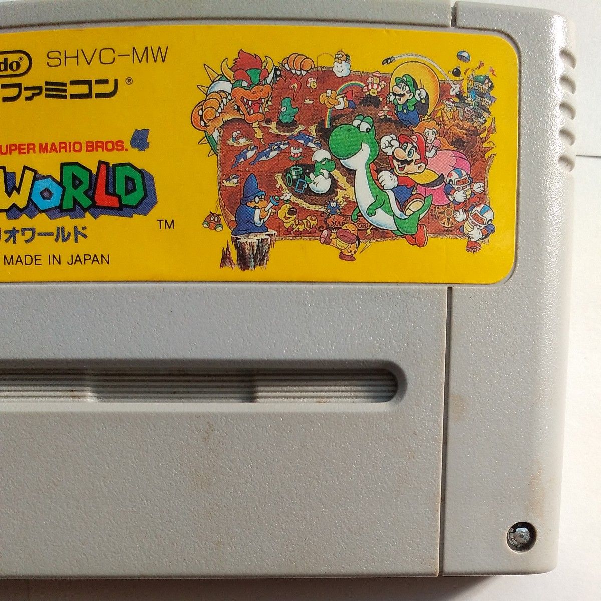 スーパーマリオワールド SFC スーパーファミコンソフト MARIOWORLD