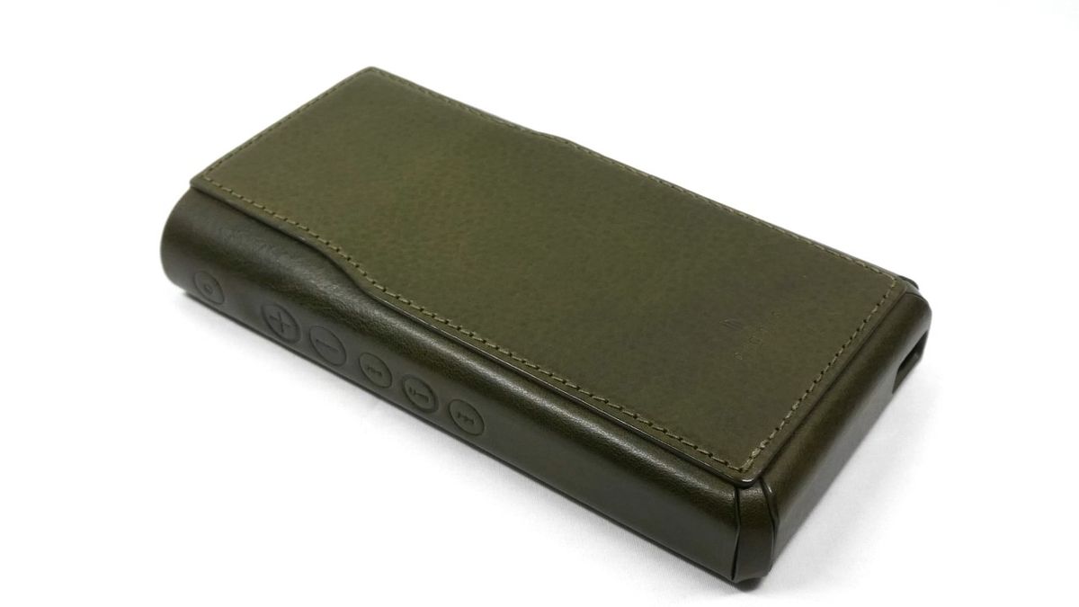 DIGNIS「MIDAS2」NW−WM1AM2/NW−WM1ZM2専用レザーケース カーキ色