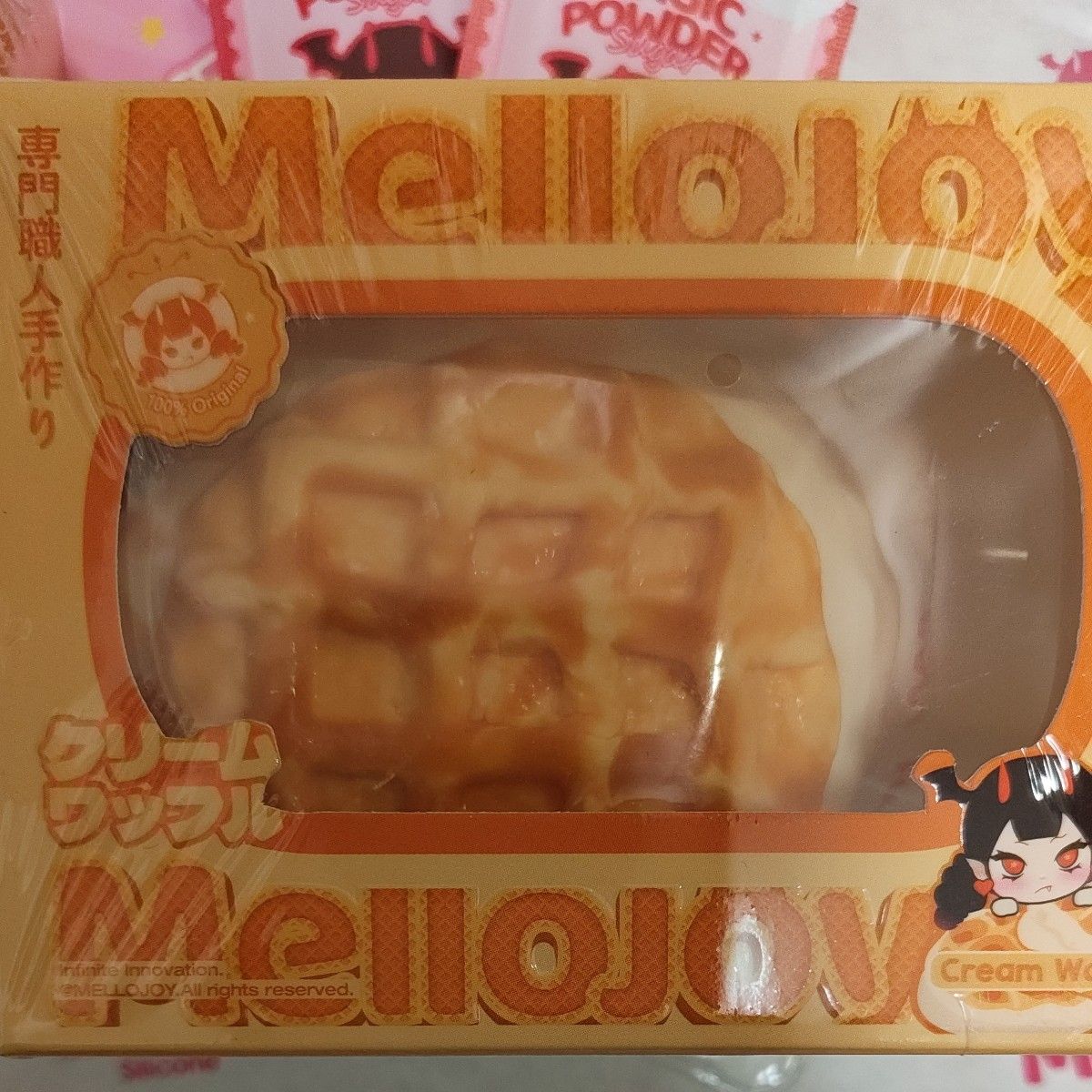 未開封発送】mellojoyスクイーズ クリームワッフル 2点セット｜Yahoo