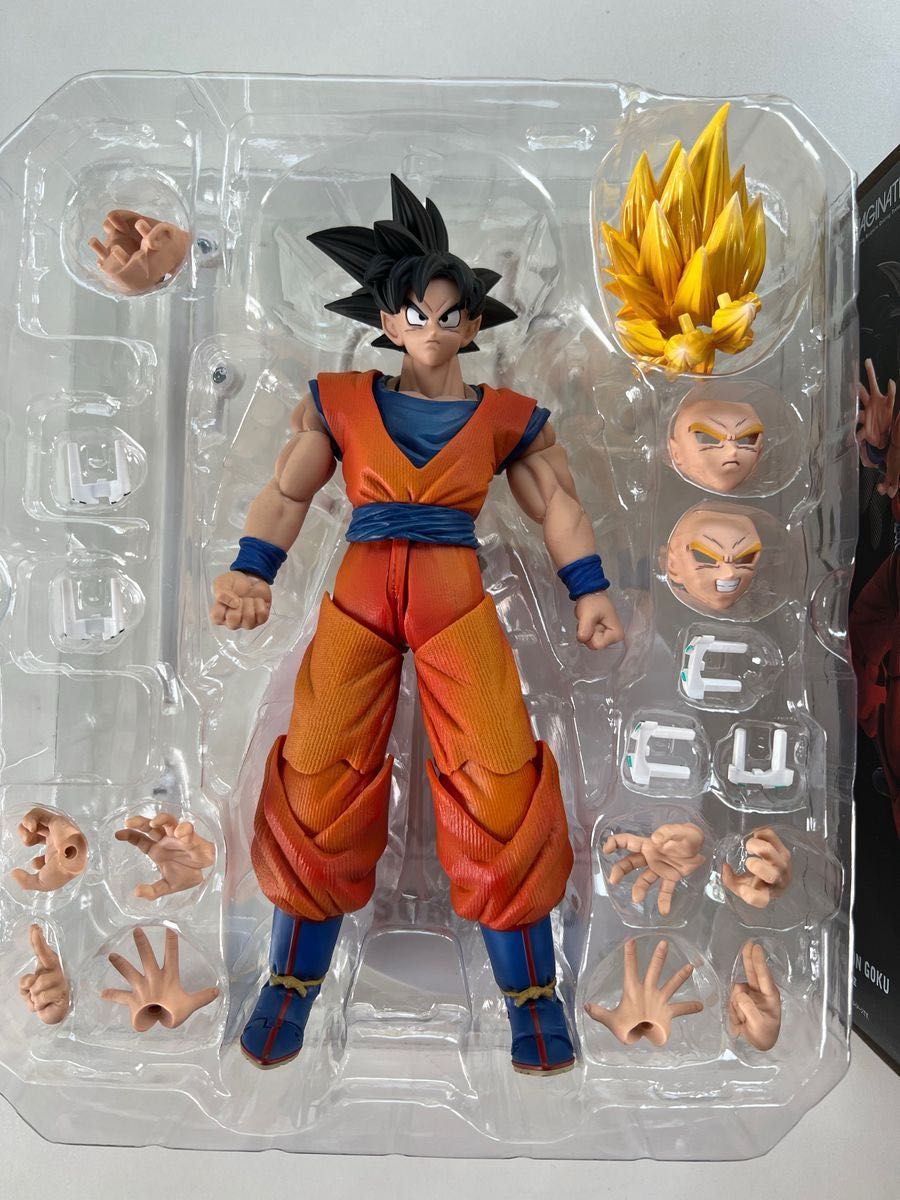 IMAGINATION WORKS ドラゴンボールZ 悟空+ベジータ セット 可動式