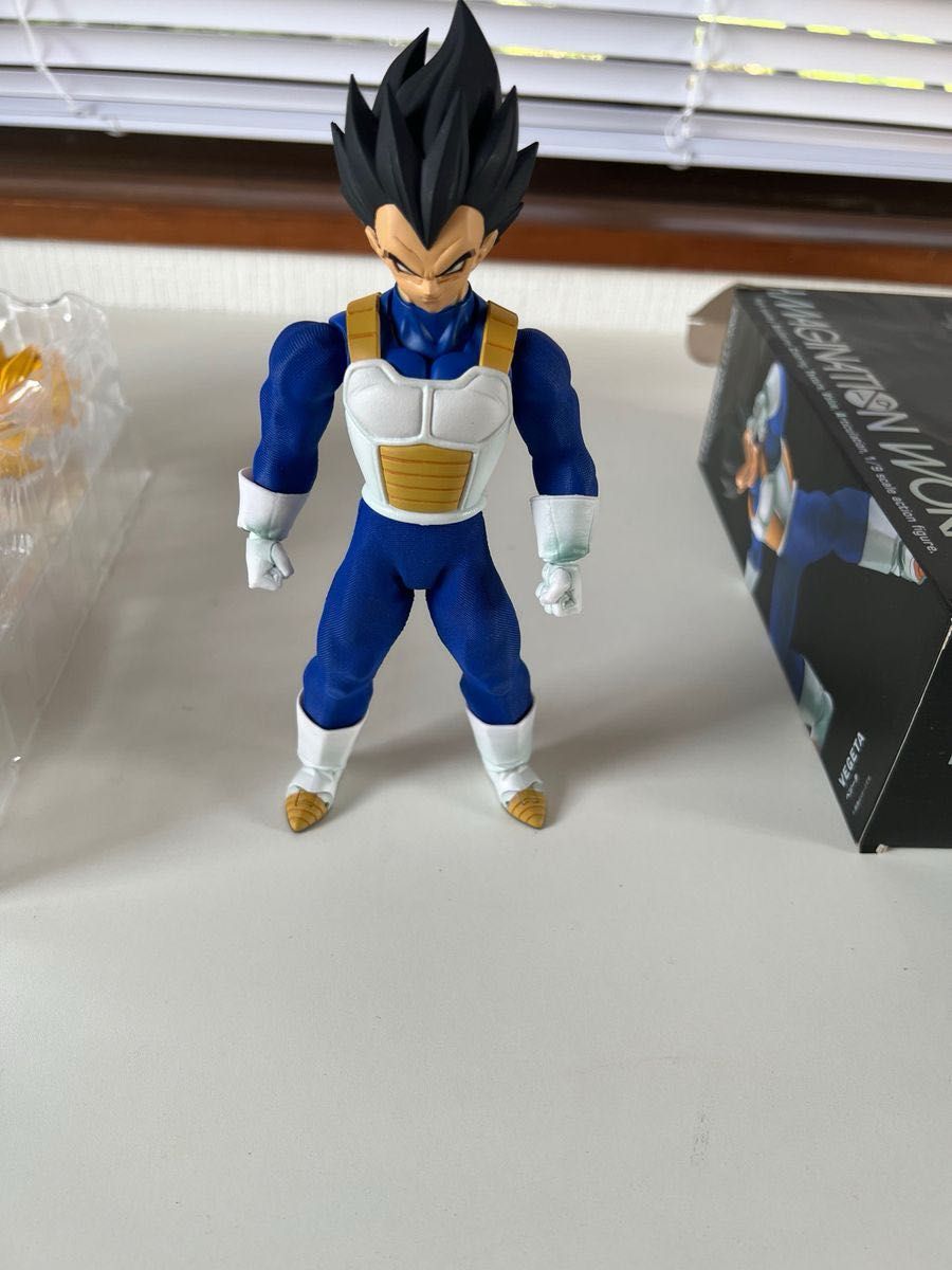 IMAGINATION WORKS ドラゴンボールZ 悟空+ベジータ セット 可動式