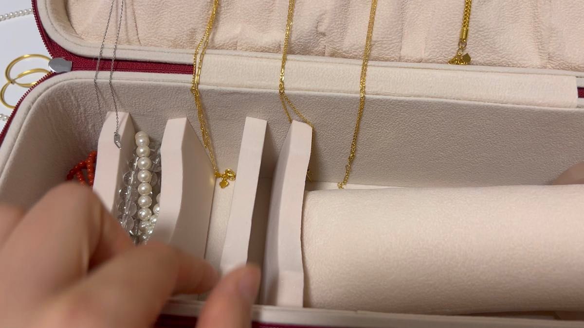 ヴァンクリーフ&アーペル ジュエリーケース 携帯用 ポーチ ネックレス