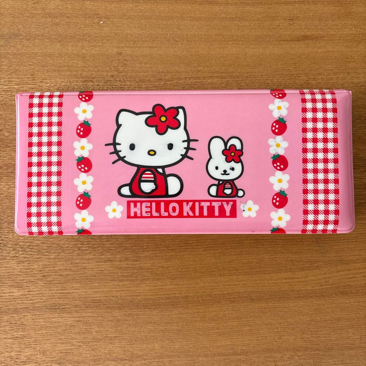 希少 レア ハローキティ 筆箱 平成レトロ 1997年 カオハナ サンリオ