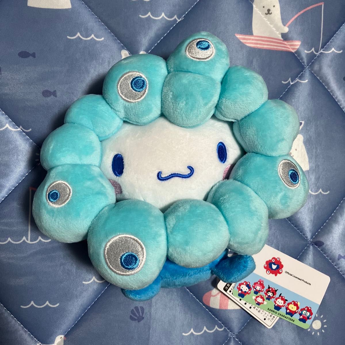 大阪関西万博 ミャクミャク × サンリオ シナモロール 水色 会場限定色