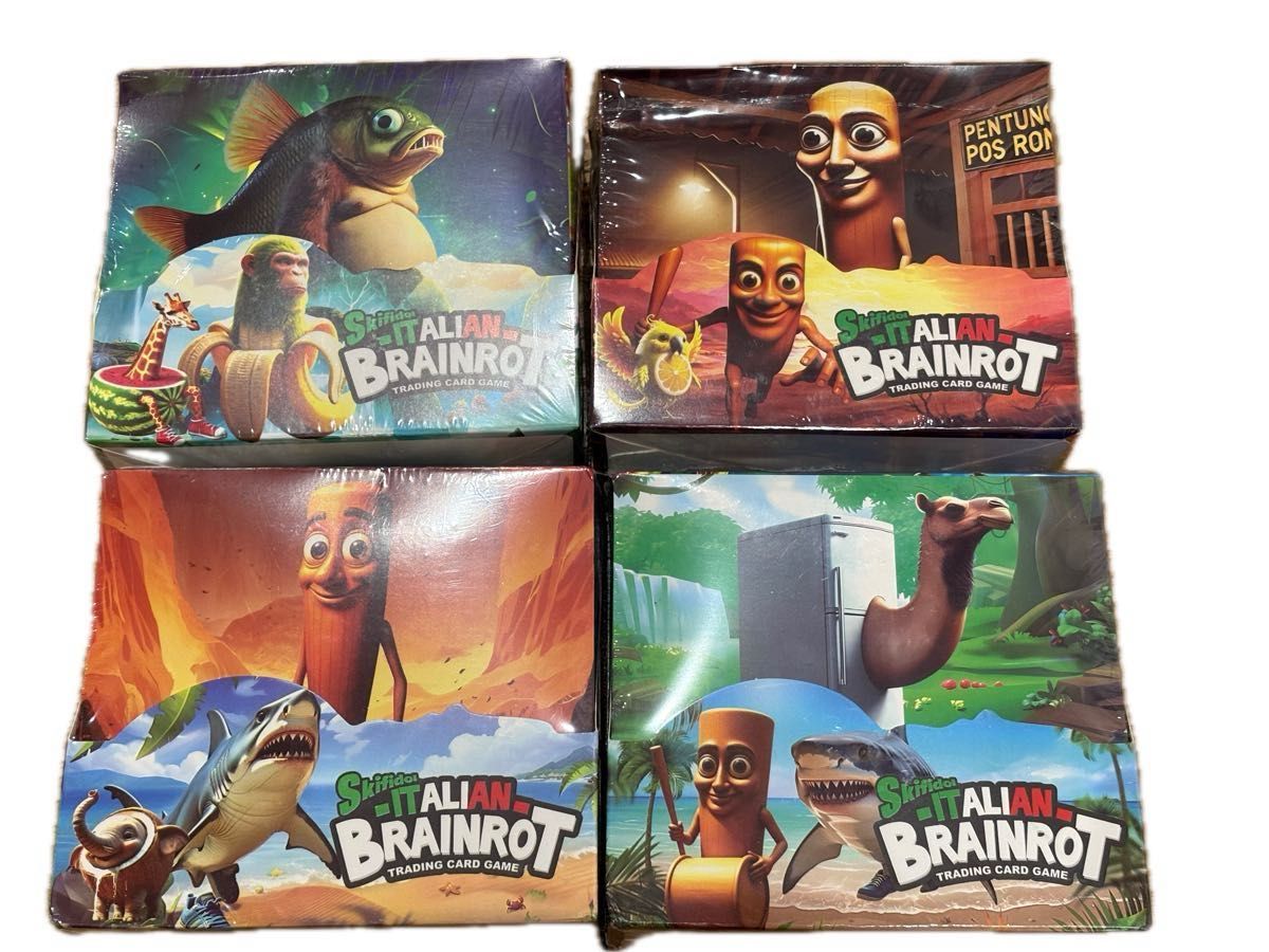 イタリアンブレインロット トレーディングカード 1BOX おまけ付き