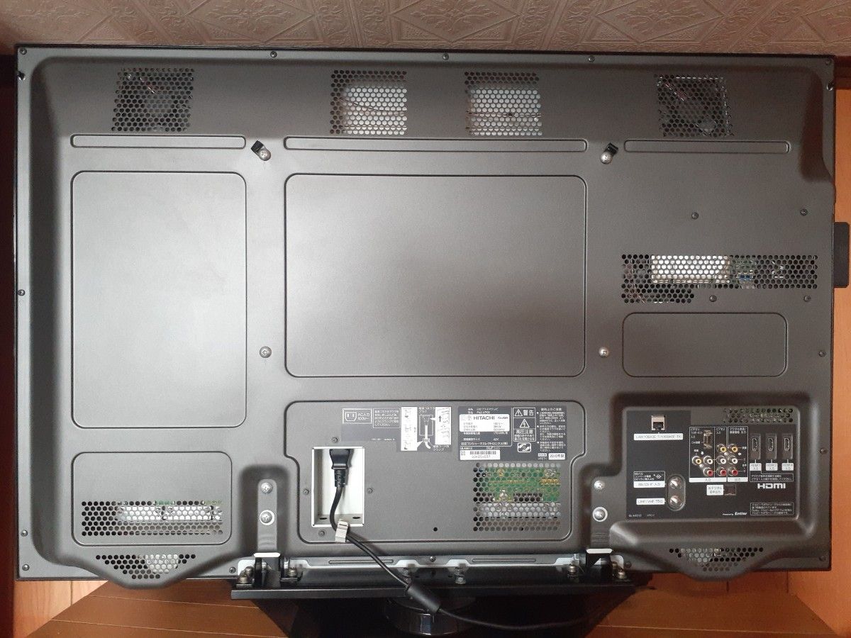 HITACHI WOOO P42-XP05 プラズマテレビ 1TBカセットHDD（iVDR）付き