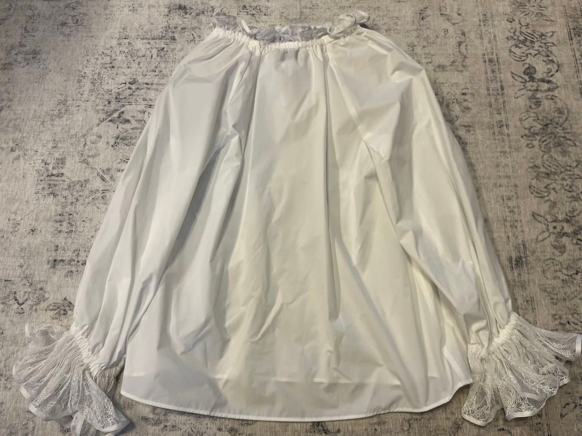 新品 UNITED ARROWS レースプリーツ フリル ブラウス｜Yahoo!フリマ