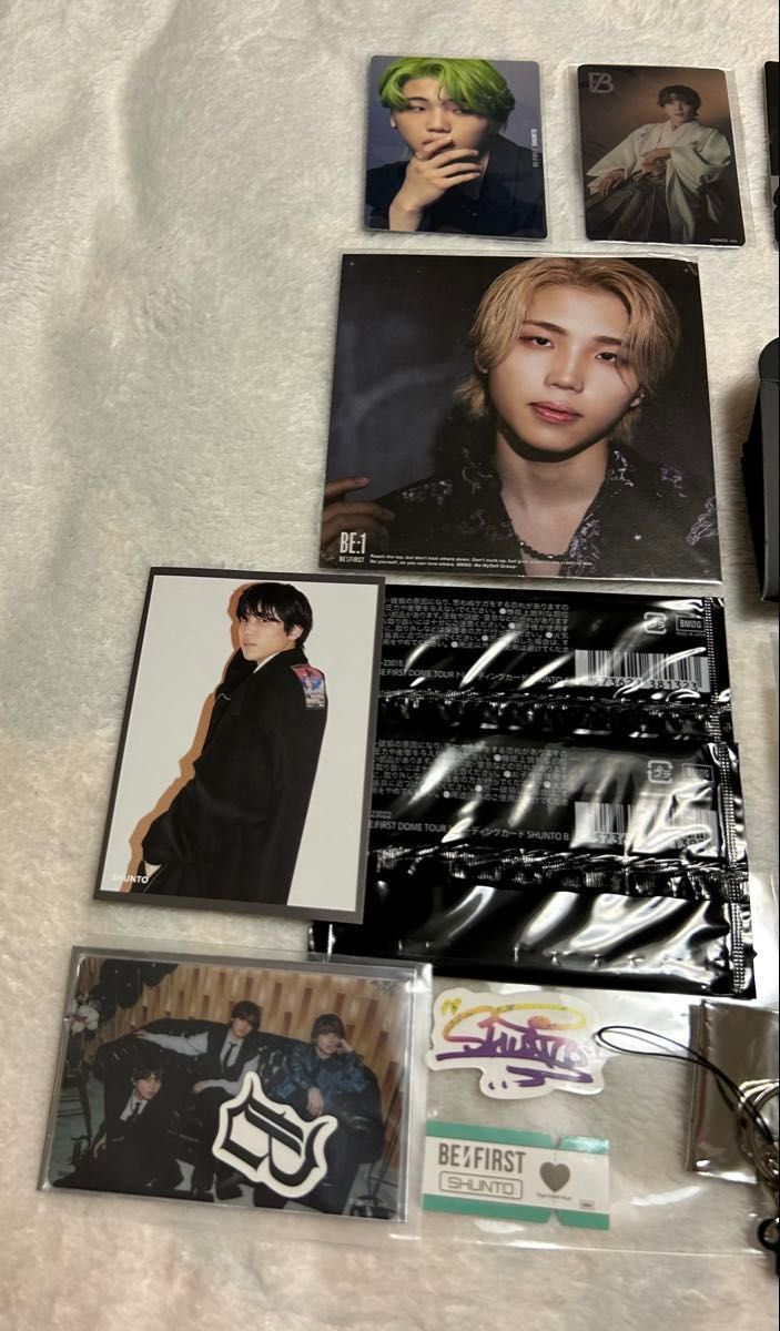 BE FIRST SHUNTOグッズ まとめ売り①｜Yahoo!フリマ（旧PayPayフリマ）
