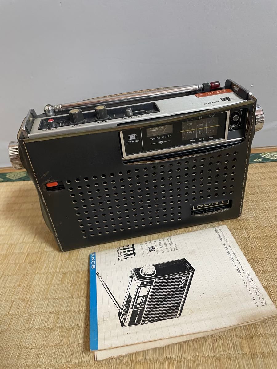 動作品 SONY ICF-1100 THE 11 AM/FMラジオ 昭和レトロ｜Yahoo!フリマ