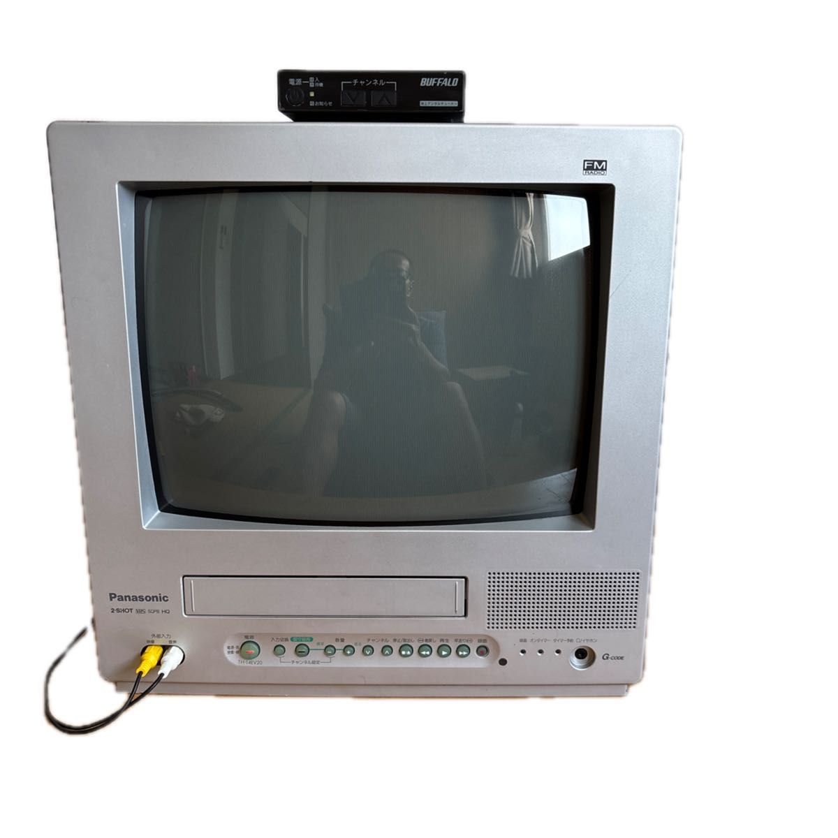 新春値下げ)_Panasonic テレビデオ TH-14EV10 ブラウン管テレビ