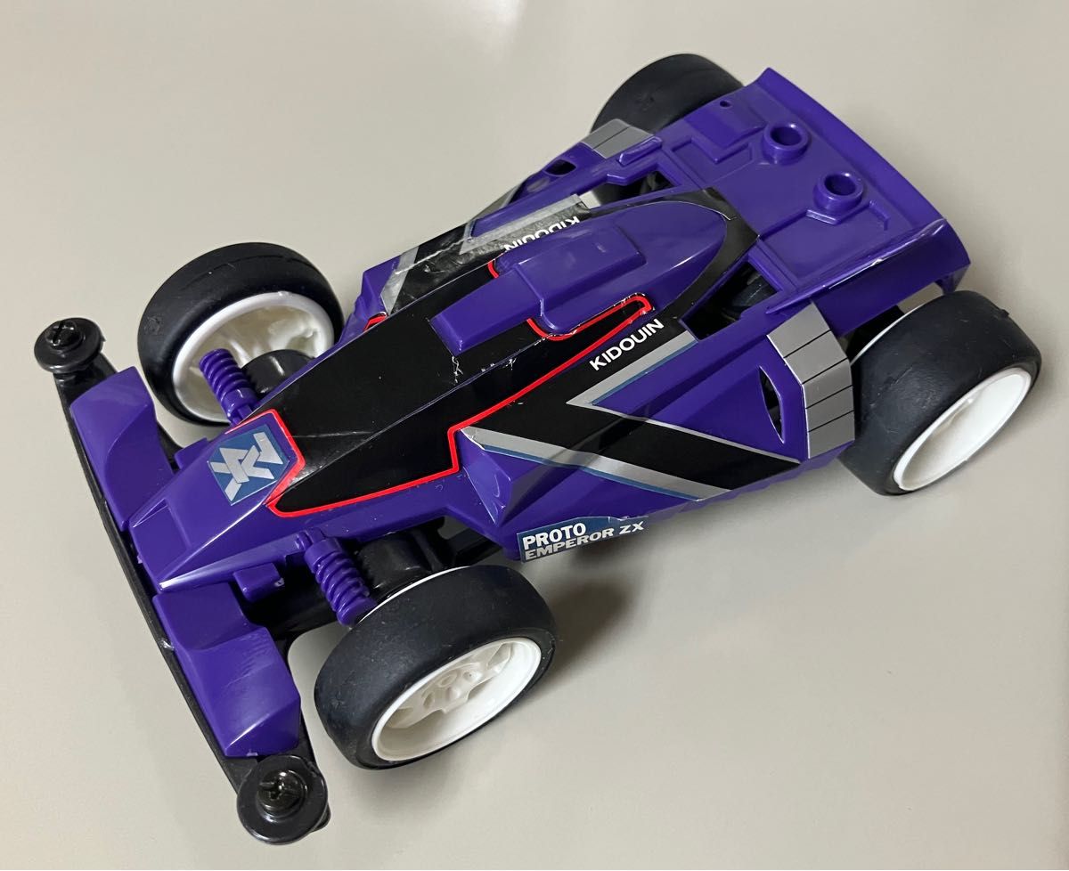 ミニ四駆 プロトエンペラーZX レーサーミニ四駆 タミヤ 組立済み 一部