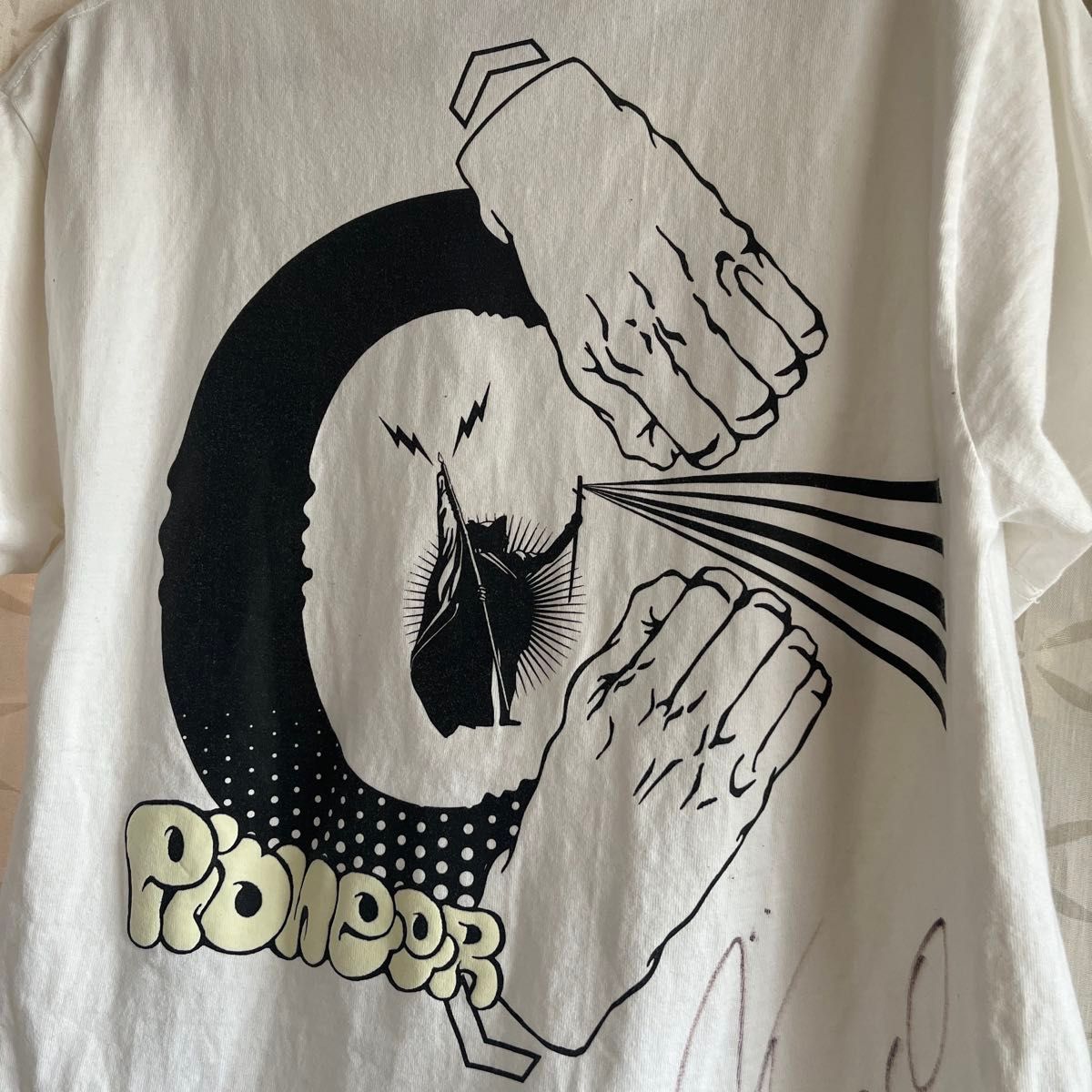 激レアチャンピオン 宇野薫商店 格闘技 半袖Tシャツ レア サイン入り