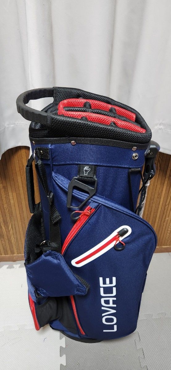新品未使用】14分割 LOVACE ネイビー キャディバッグ｜Yahoo!フリマ