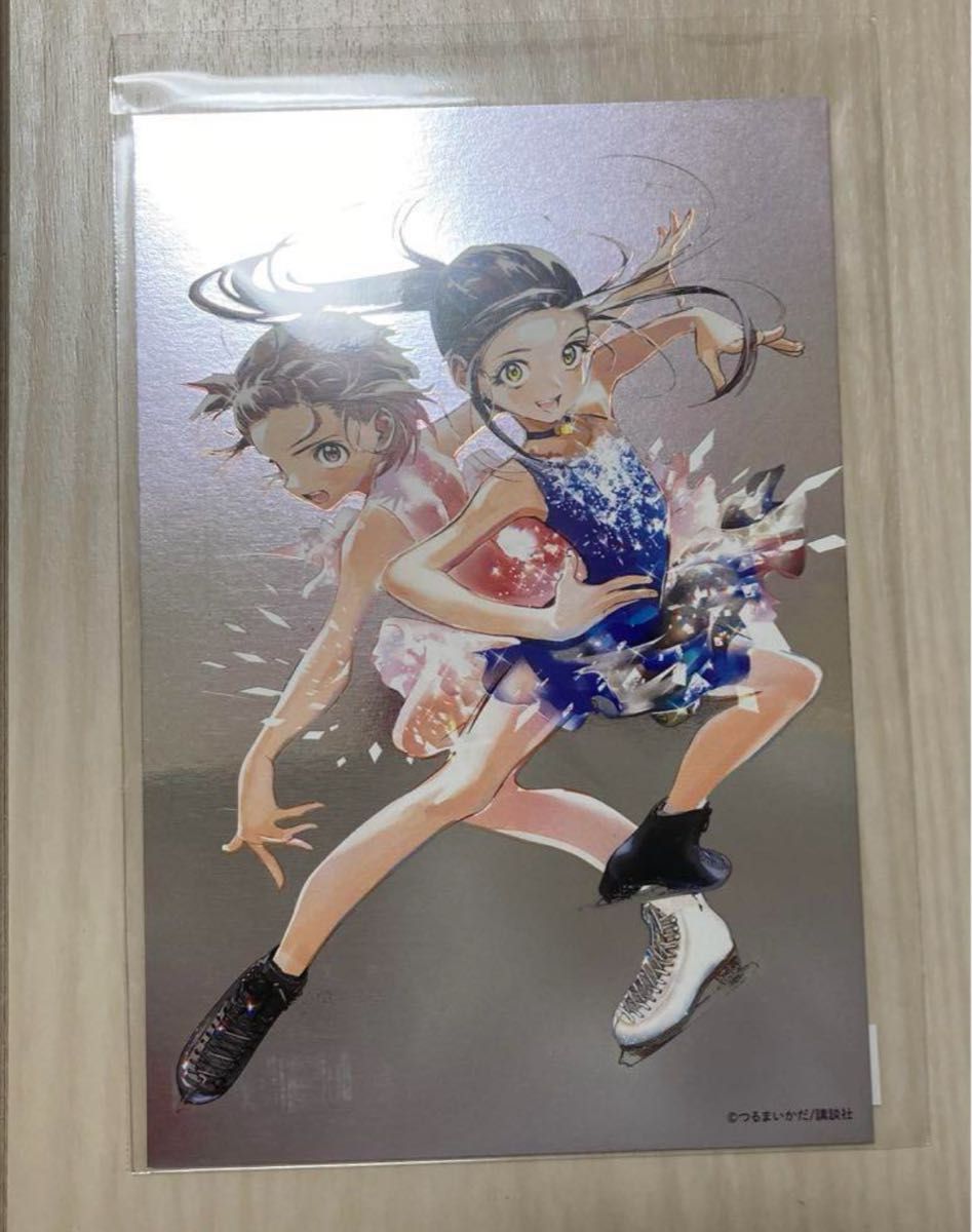 箔仕様カード 『メダリスト 結束いのり&狼嵜光』マンガ展 つるまいかだ